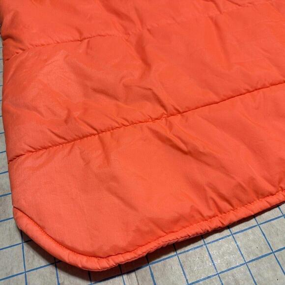 Vintage Camouflage Blaze Orange Zip Vest Men’s XL Extra Large Elkmont Hunting - Picture 14 of 15